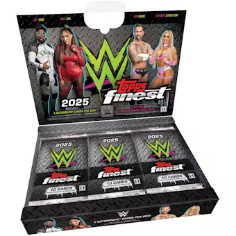 2025 Topps Finest WWE Hobby Box 