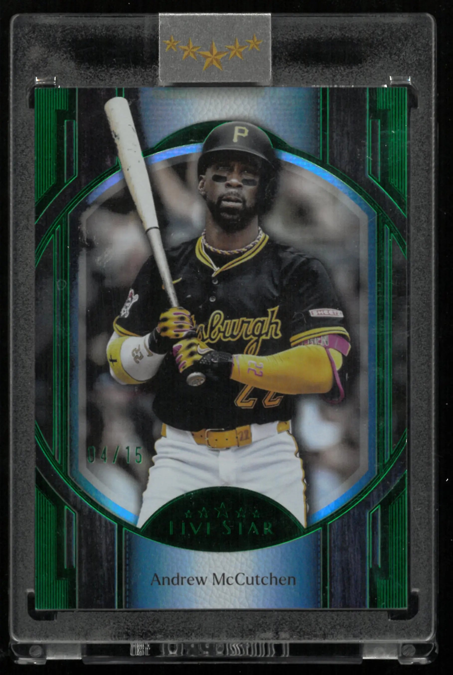 2025 Topps Five Star Andrew McCutchen Green /15 