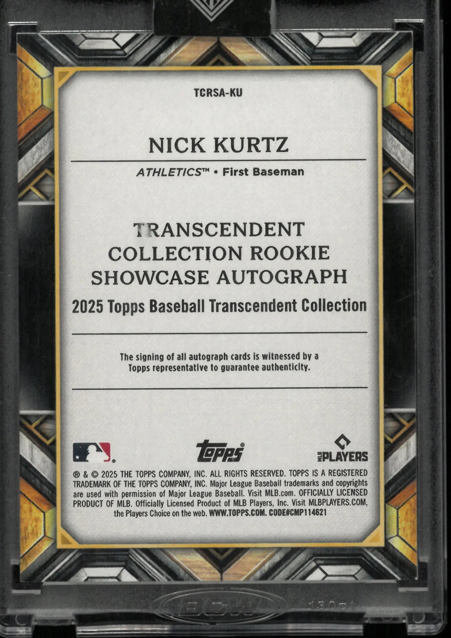 2025 Topps Five Star Andrew McCutchen Green /15 
