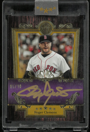 2025 Topps Five Star Baseball Royalty Auto Roger Clemens /10 