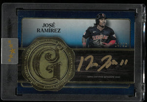 2025 Topps Five Star Golden Graphs Autograph Jose Ramirez Auto /20 