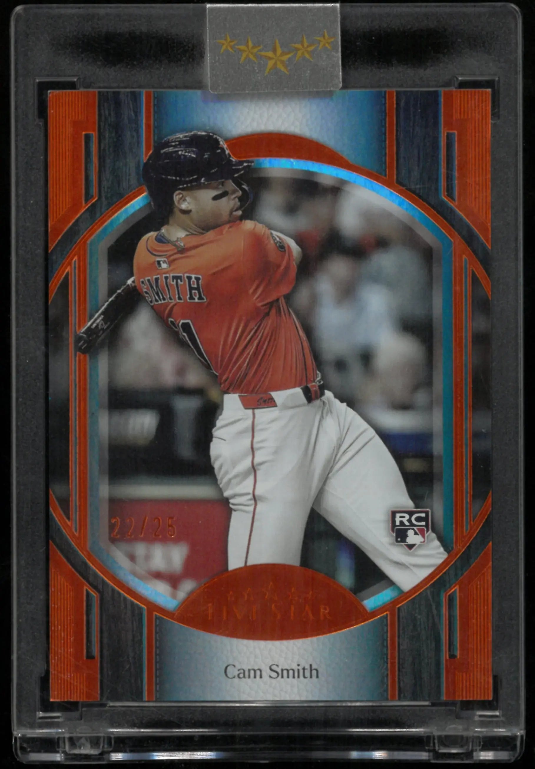 2025 Topps Five Star Orange Rookie Cam Smith /25 