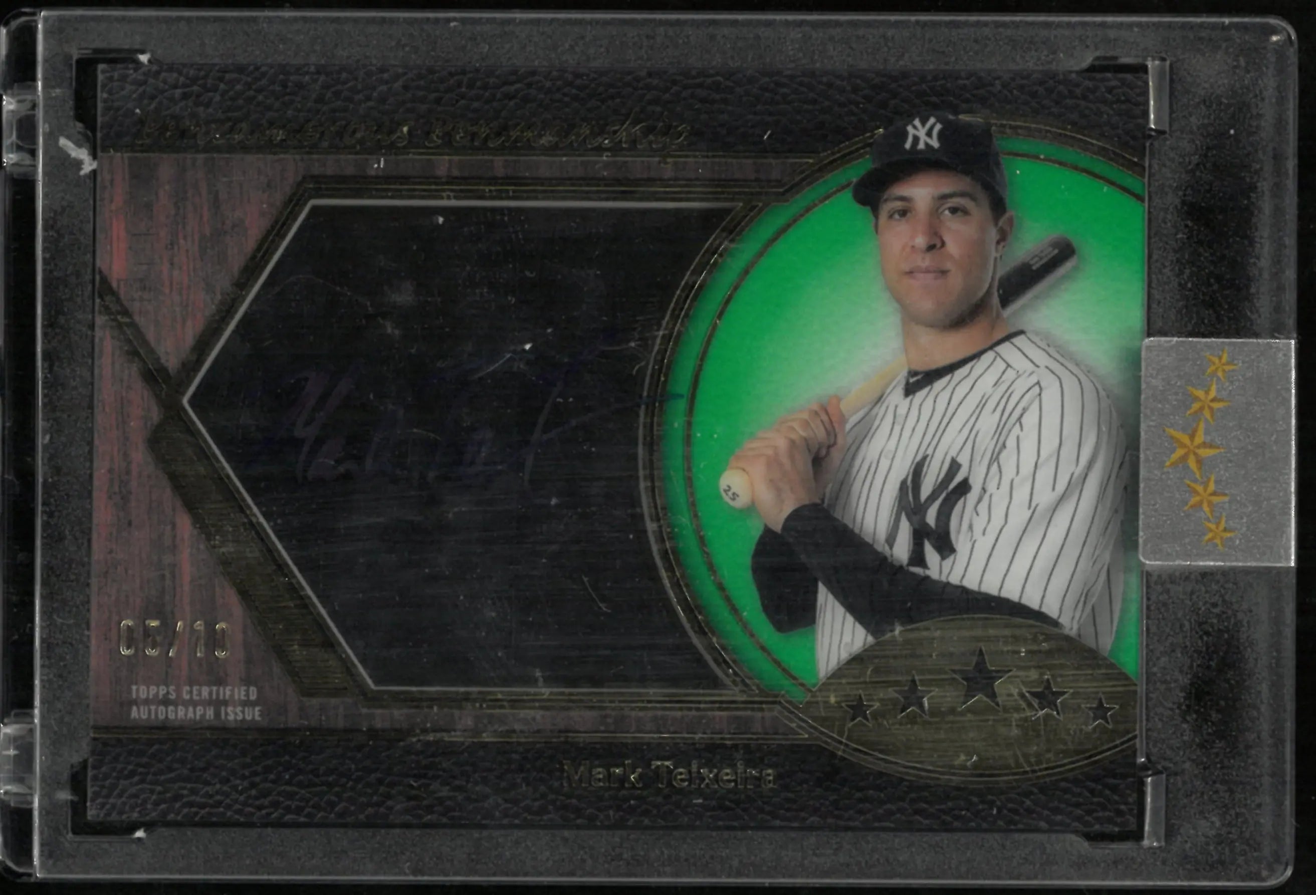 2025 Topps Five Star Pentamerous Penmanship Auto Max Teixeira /10 