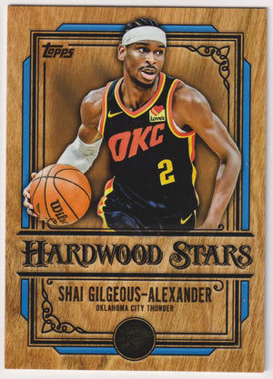 2025 Topps Hardwood Stars Shai Gilgeous-Alexander 