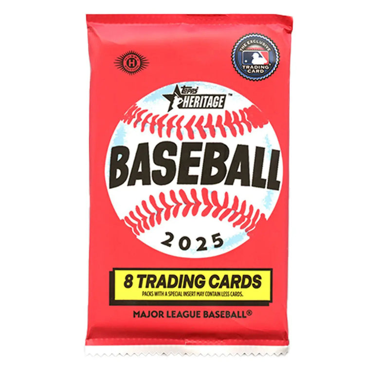 2025 Topps Heritage Baseball Hobby Box (Single Pack Sales) 