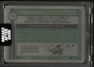 2025 Topps Heritage Nick Kurtz Rookie RC 