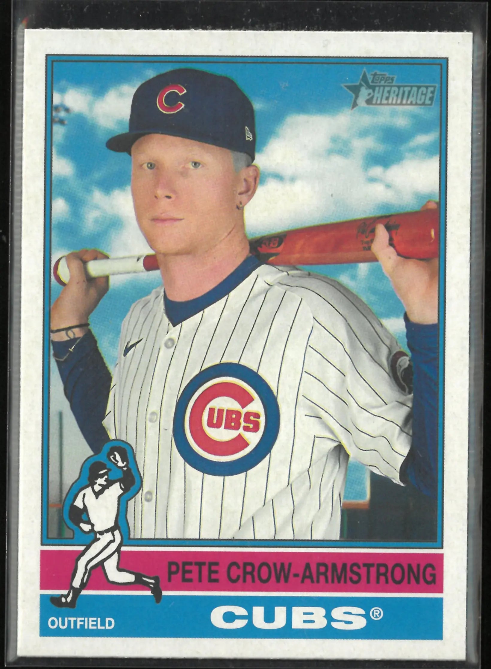 2025 Topps Heritage Pete Crow-Armstrong SP 