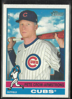 2025 Topps Heritage Pete Crow-Armstrong SP 