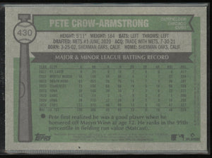 2025 Topps Heritage Pete Crow-Armstrong SP 