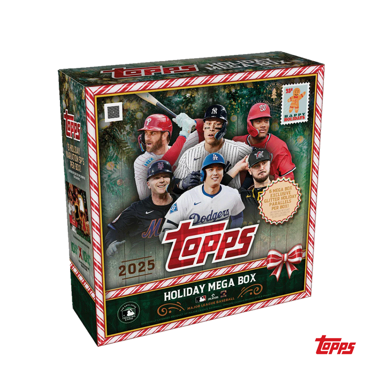 2025 Topps Holiday Baseball Mega Box 