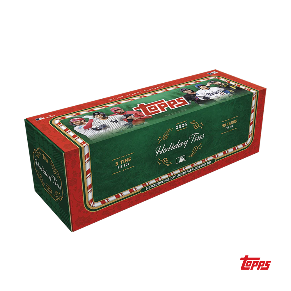 2025 Topps Holiday Baseball Tin 