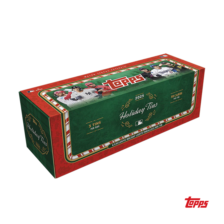 2025 Topps Holiday Baseball Tin 