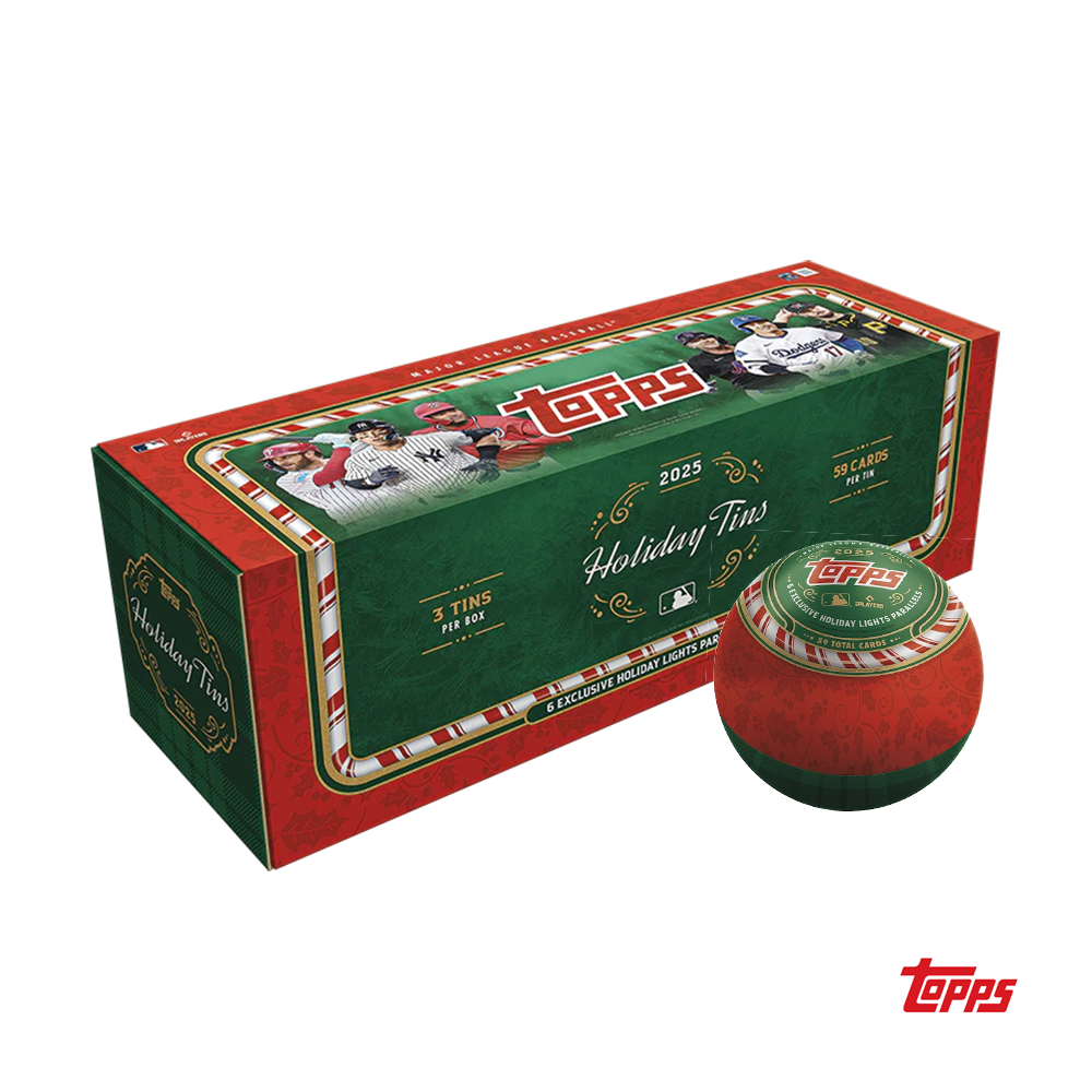 2025 Topps Holiday Baseball Tin 