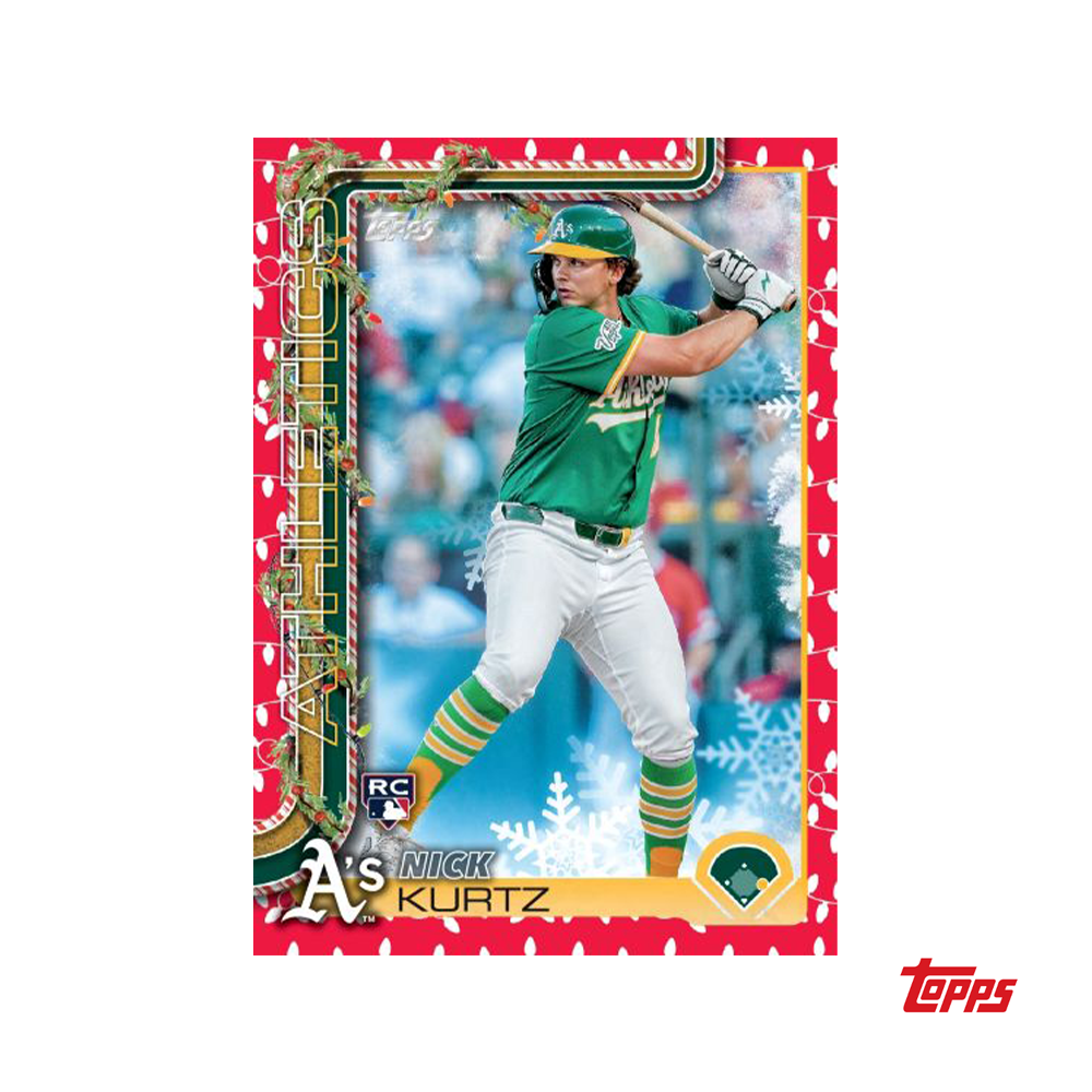 2025 Topps Holiday Baseball Tin 