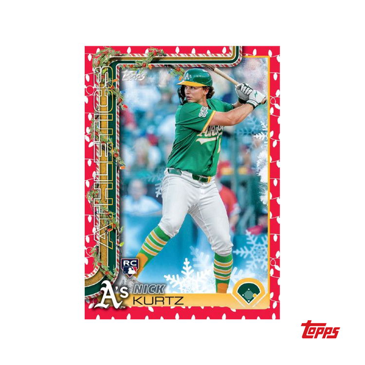 2025 Topps Holiday Baseball Tin 