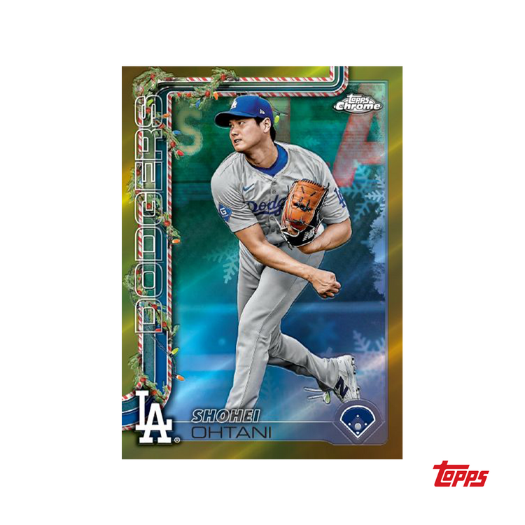 2025 Topps Holiday Baseball Tin 