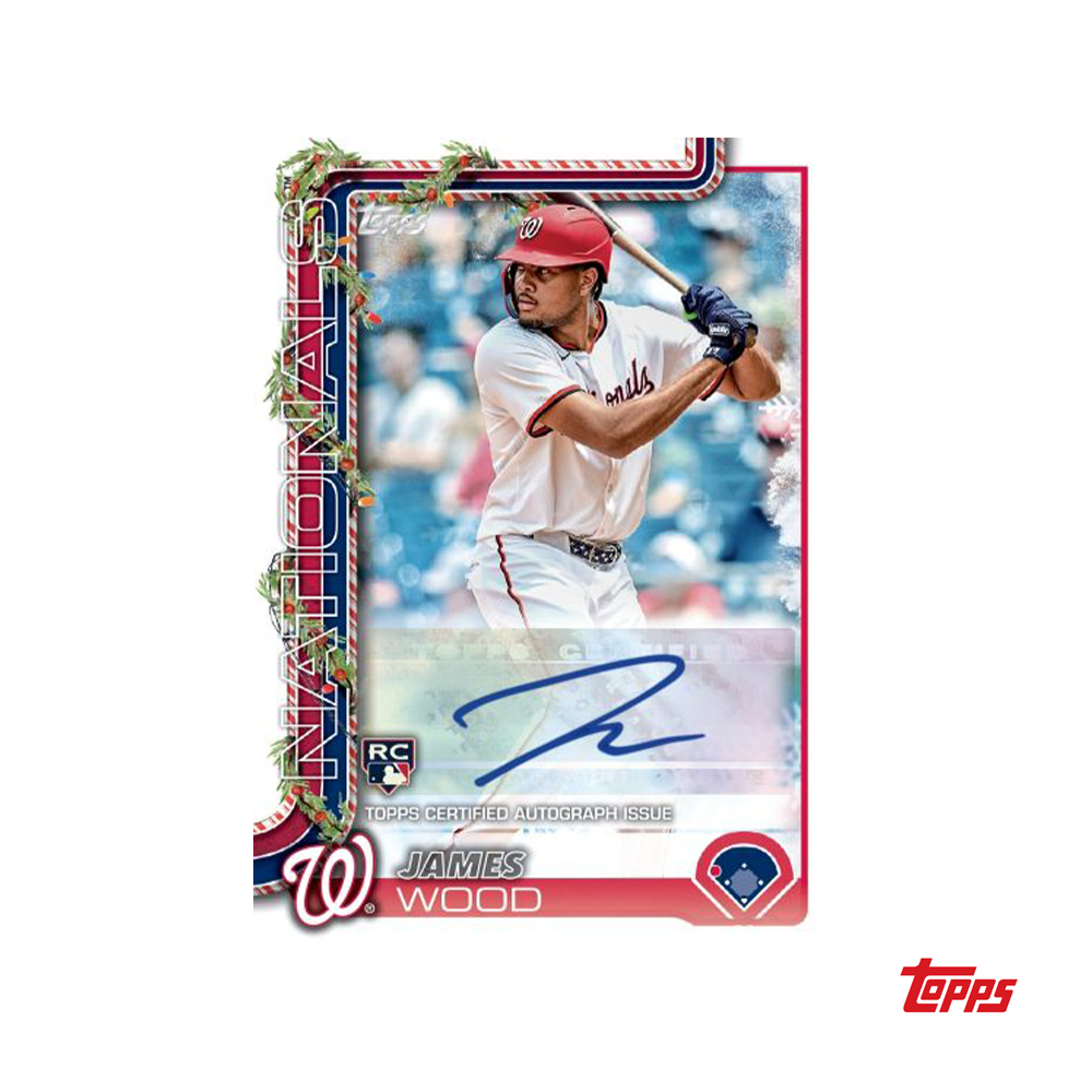 2025 Topps Holiday Baseball Tin 