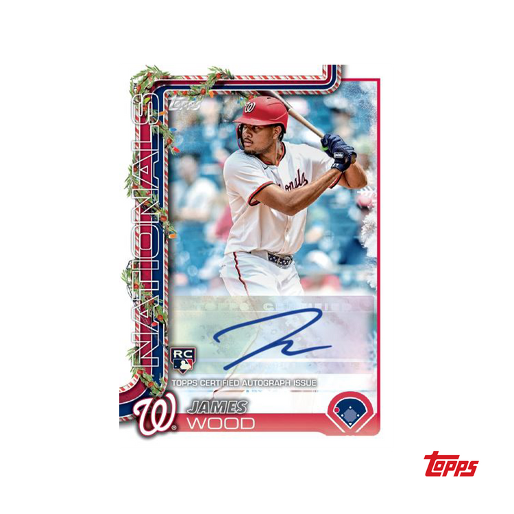 2025 Topps Holiday Baseball Tin 