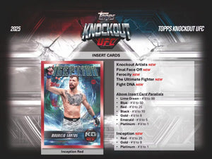 2025 Topps Knockout UFC Hobby Box 