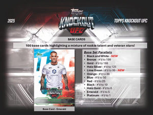 2025 Topps Knockout UFC Hobby Box 