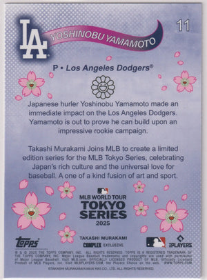 2025 Topps MLB Tokyo Series Yoshinobu Yamamoto 