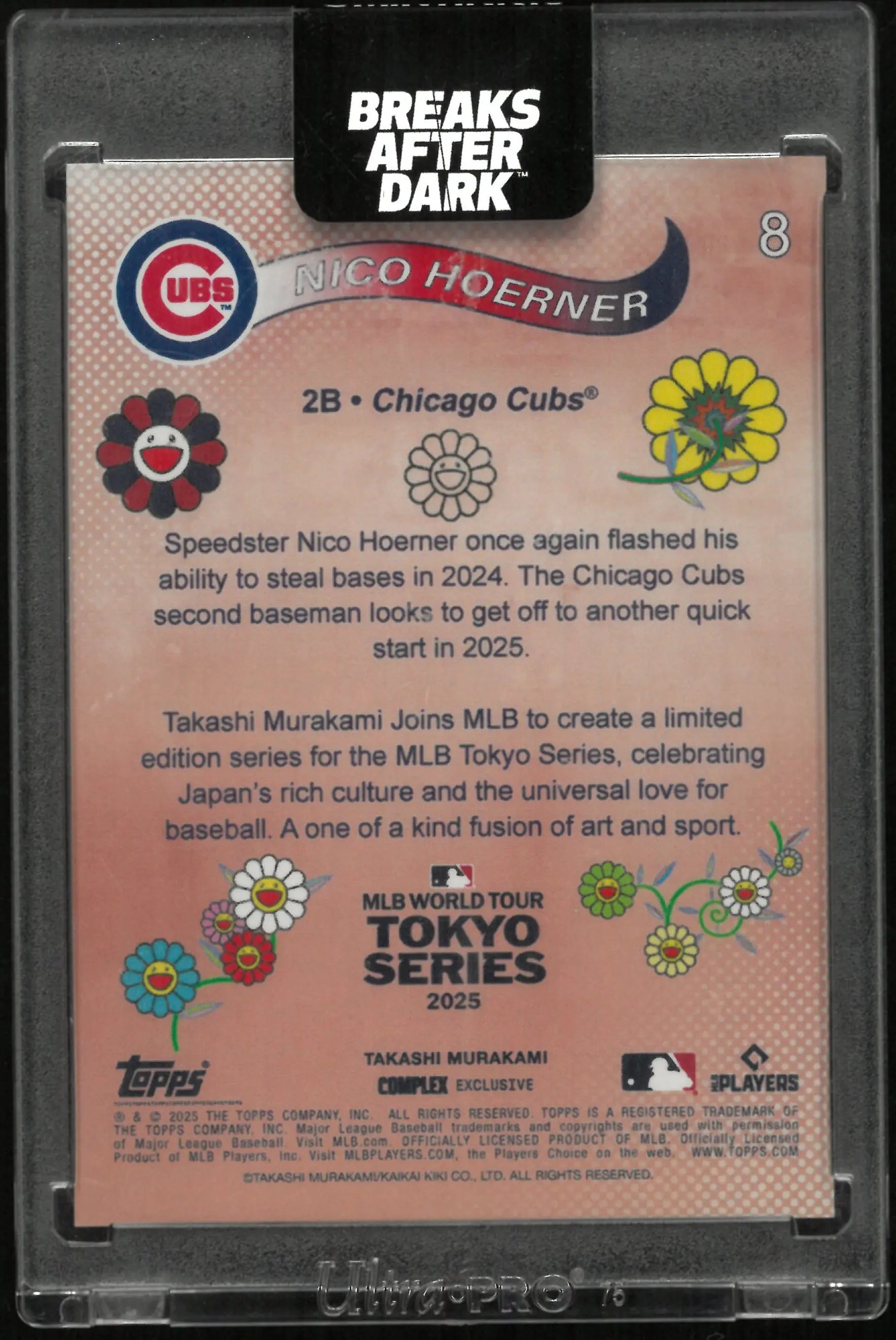 2025 Topps MLB World Tour Tokyo Series Nico Hoerner /75 