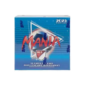 2025 Topps MLS Major League Soccer Chrome Mania Box 