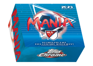 2025 Topps MLS Major League Soccer Chrome Mania Box 