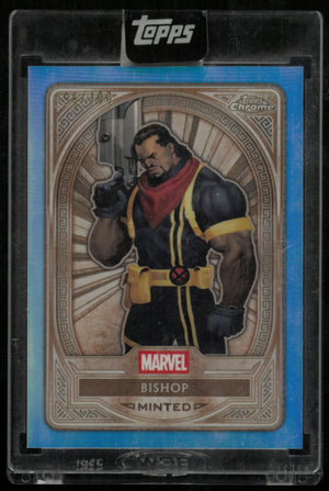 2025 Topps Marvel Mint Bronze Refractor Bishop /100 