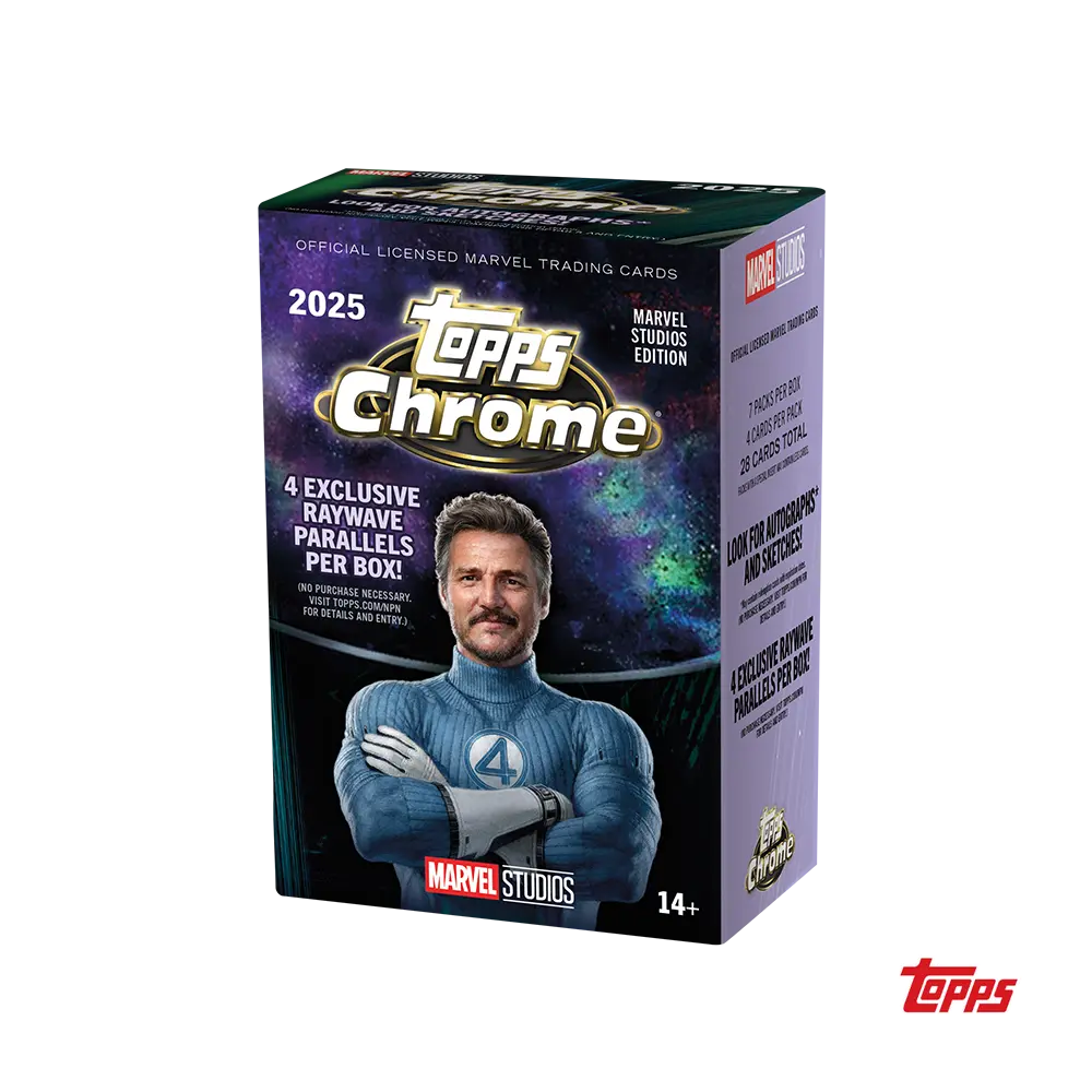 2025 Topps Marvel Studios Chrome Blaster Box 