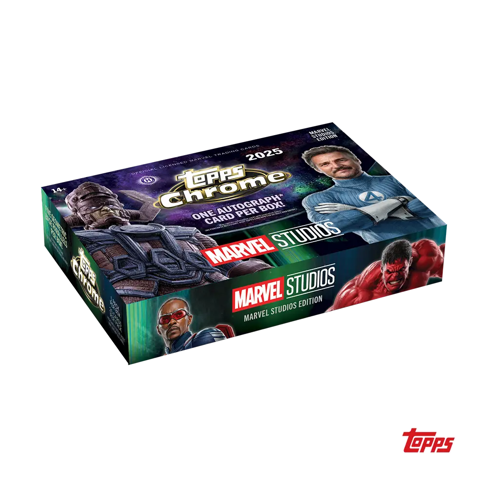 2025 Topps Marvel Studios Chrome Breaker's Delight Box 