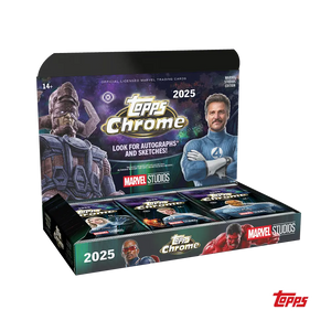 2025 Topps Marvel Studios Chrome Hobby Box 