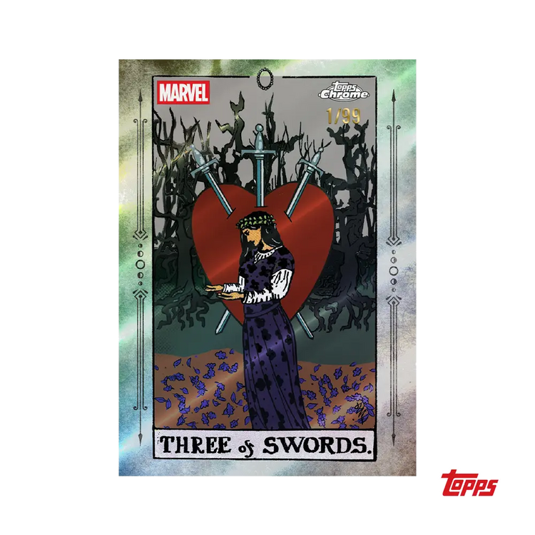 2025 Topps Marvel Studios Chrome Hobby Box 