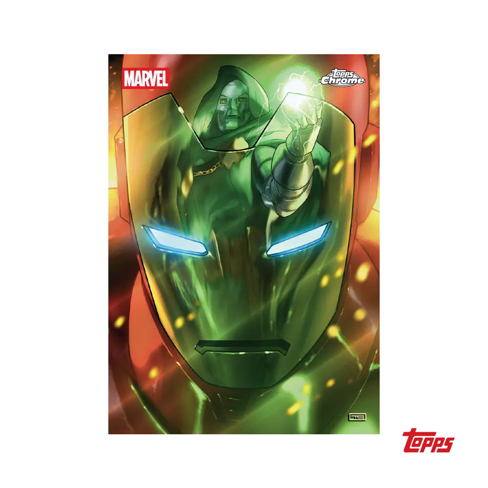 2025 Topps Marvel Studios Chrome Hobby Box 