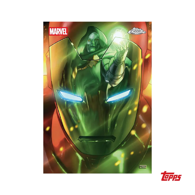 2025 Topps Marvel Studios Chrome Hobby Box 