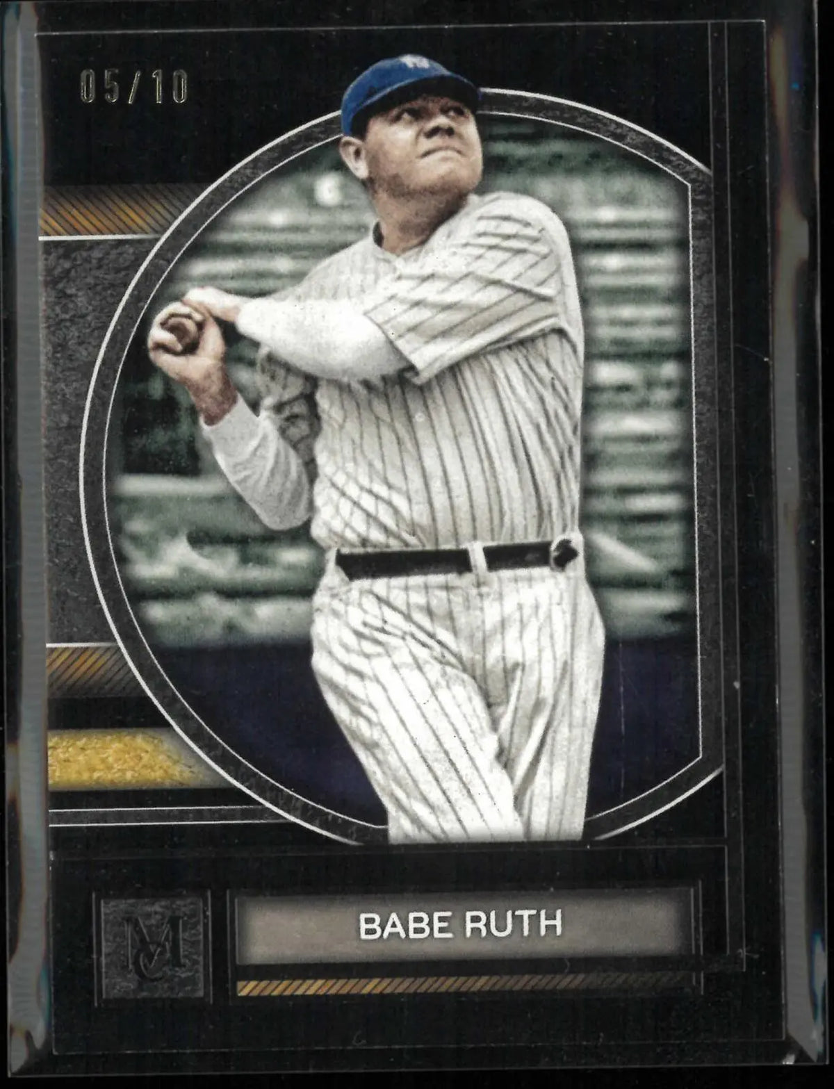 2025 Topps Museum Collection Babe Ruth Black Diamond /10 