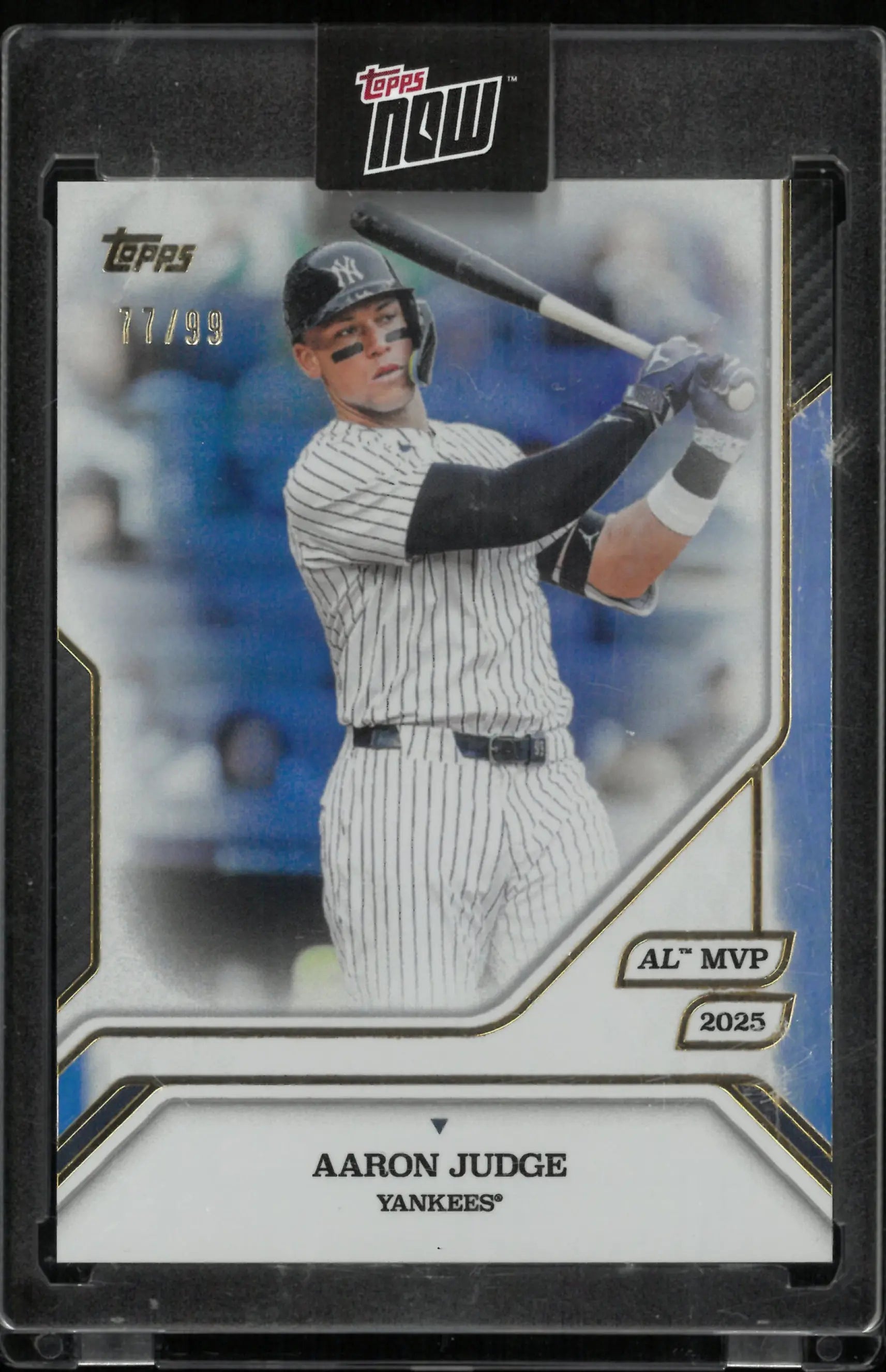 2025 Topps Now MVP Collection Aaron Judge /99 