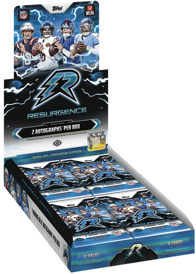 2025 Topps Resurgence Football Hobby Box 