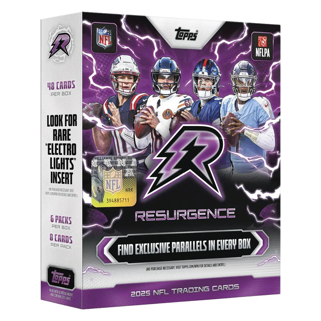 2025 Topps Resurgence Football Mega Box 