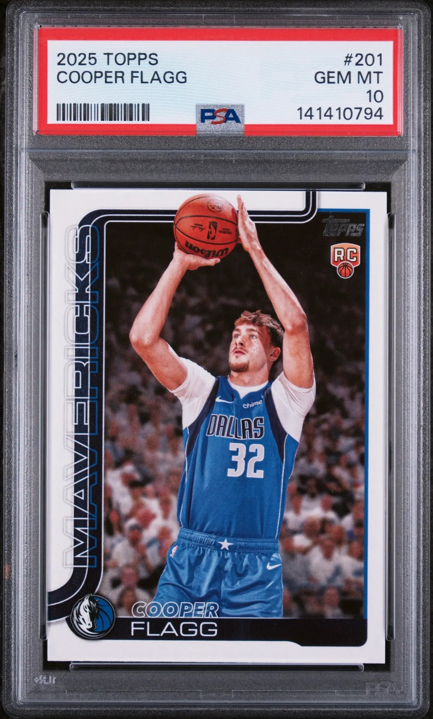 2025 Topps Rookie Cooper Flagg RC PSA 10 