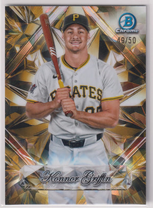 2025 Topps Sapphire Selections Konnor Griffin Gold /50 