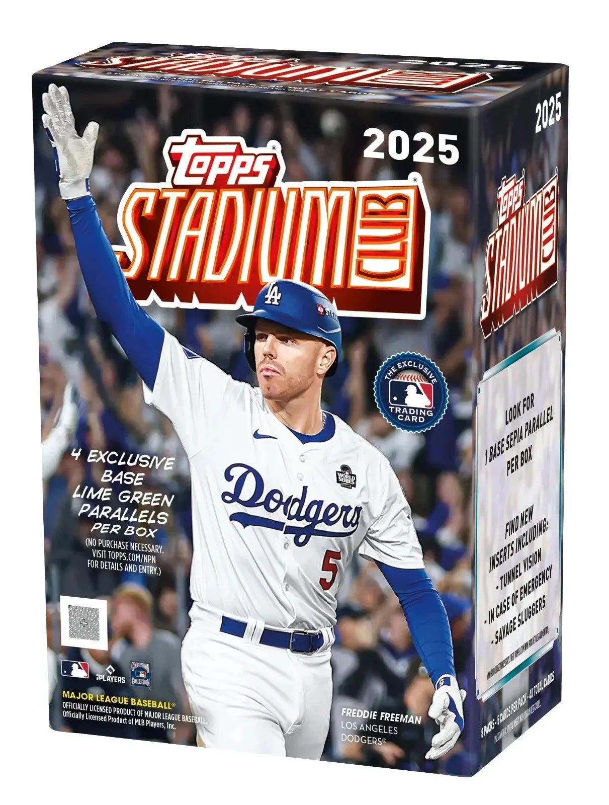2025 Topps Stadium Club Baseball 8-Pack Blaster Box 
