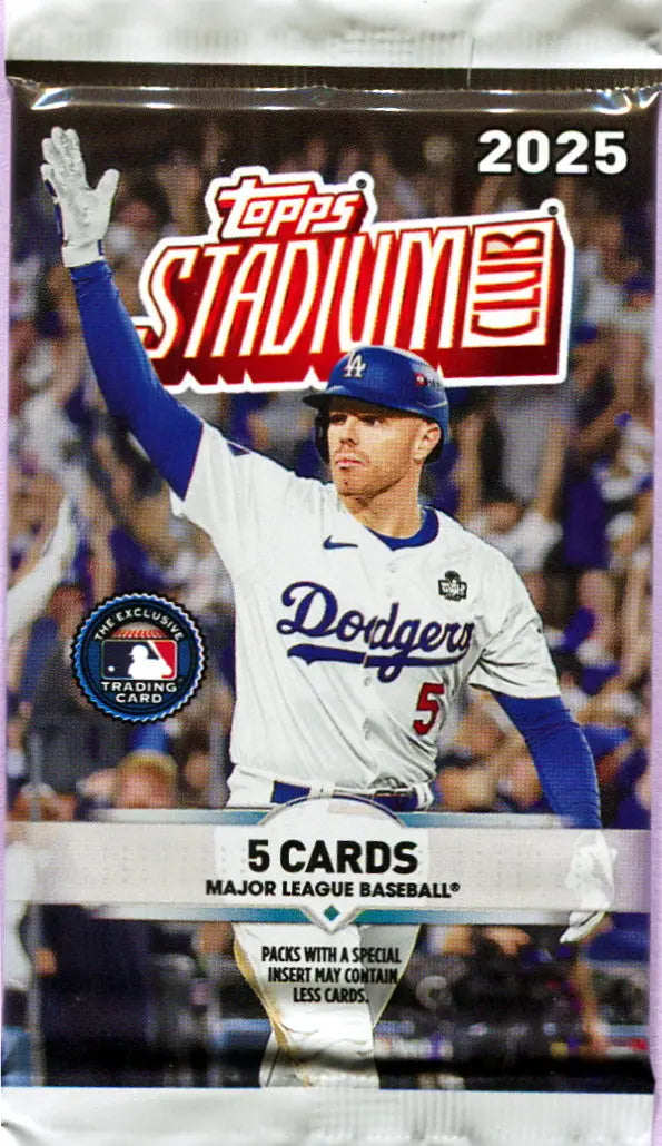 2025 Topps Stadium Club Baseball Blaster Pack 