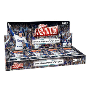2025 Topps Stadium Club Baseball Hobby Box 