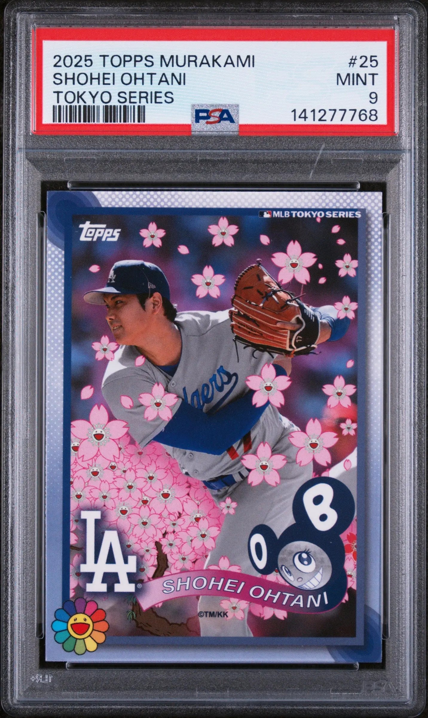 2025 Topps Takashi Murakami + MLB World Tour Tokyo Series Shohei Ohtani PSA 9 
