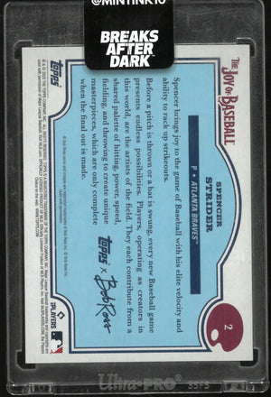 2025 Topps The Joy of Baseball Spender Strider /75 