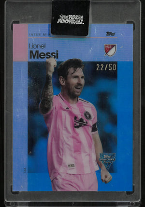 2025 Topps Total Football Lionel Messi /50 