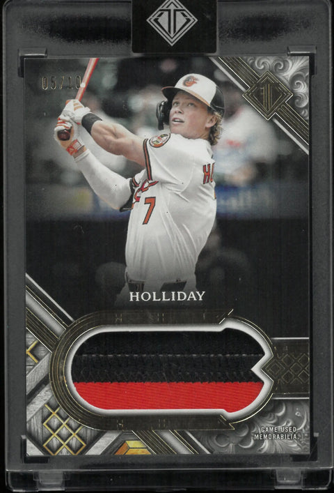 2025 Topps Transcendent Patch Jackson Holliday /10