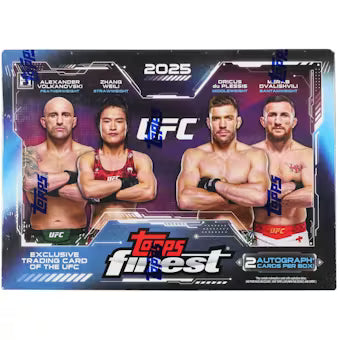 2025 Topps UFC Finest Hobby Box 