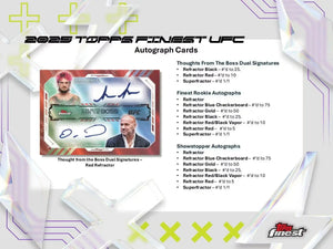 2025 Topps UFC Finest Hobby Box 